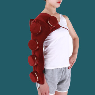 手臂肩膀六联艾灸热敷包随身艾灸盒布套滤烟便携家用温灸灸具熏蒸