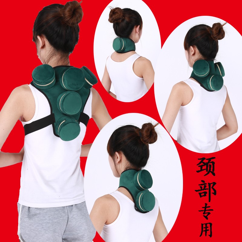 家用颈椎专用热敷袋防烫随身艾灸布包不锈钢套装便携式铜盒子颈部