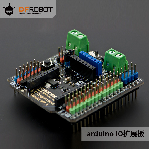 DFRobot Gravity:IO传感器扩展板V7拓展板适用arduino uno蓝牙