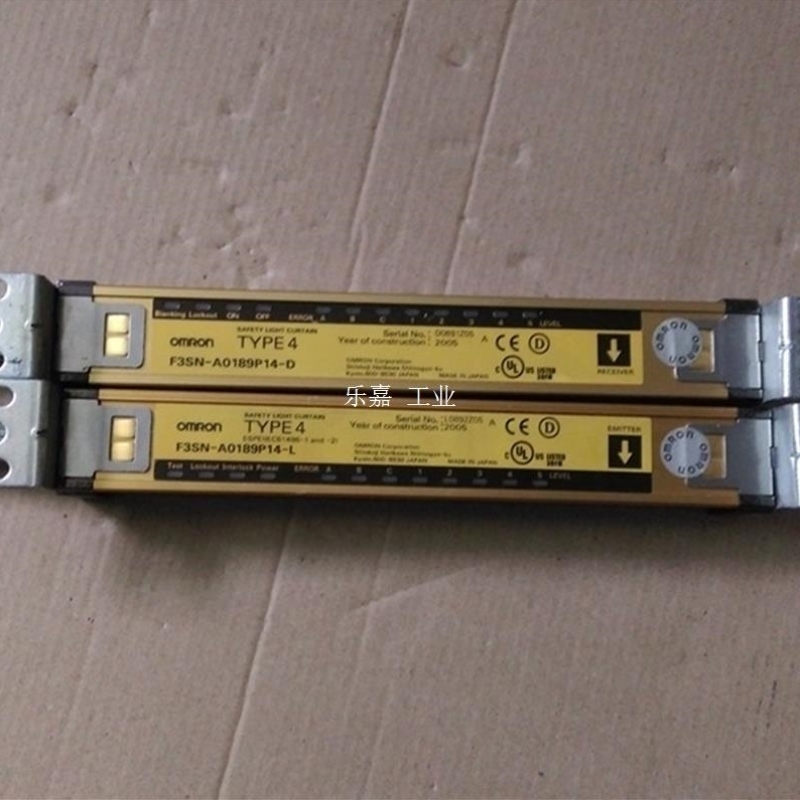 【议价】二手原装安全光栅 F3SN-A0189P14-D+ F3SN-A0189P14-L议