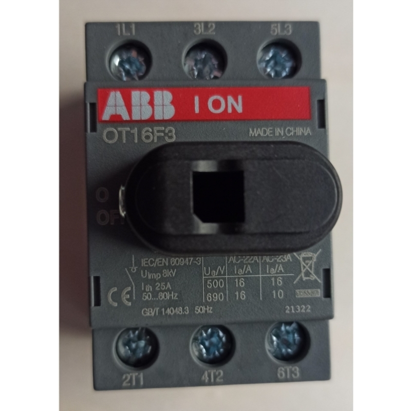 【议价】ABB隔离开关OT16F3 69.00