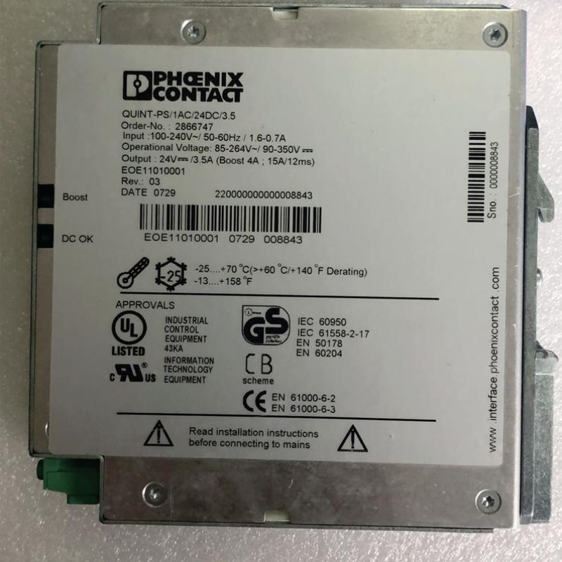 售前询价A028*拆机正品菲尼克斯 2866747 QUINT-PS/1AC/24DC/3.5