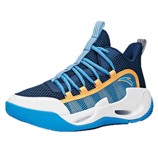安踏儿童篮球鞋运动鞋官网中大童男童鞋子网面球鞋透气童鞋男学生