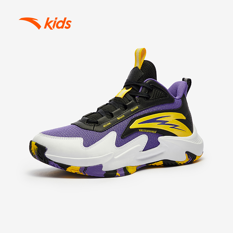 安踏儿童男大童篮球鞋2025秋冬新款舒适防滑耐磨缓震中大童运动鞋