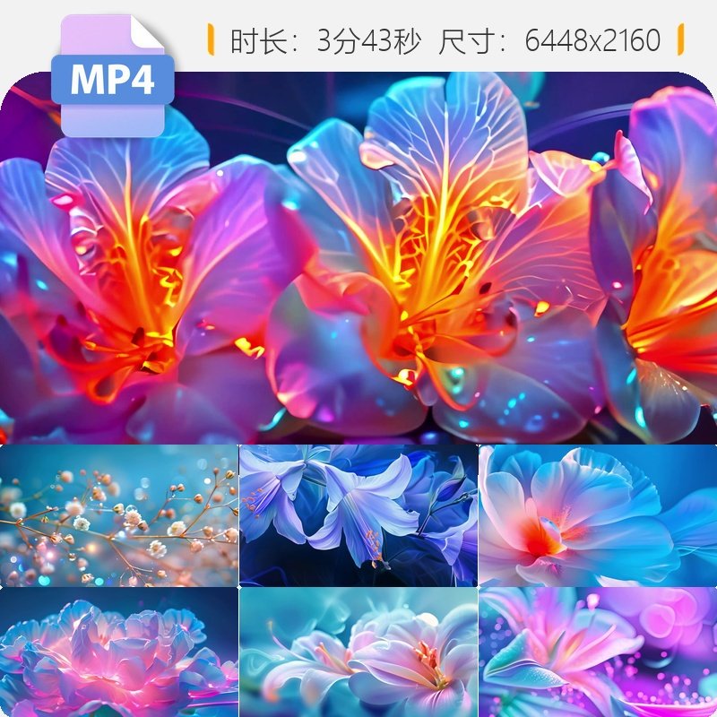 高清花开全息花舞台背景LED动态壁纸酷炫艺术全息数码视频素材,商务/设计服务,设计素材/源文件,淘宝优惠券,粉丝福利购,淘宝优惠卷