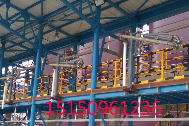 汽车顶部敞口鹤管柴油