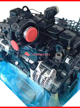PC240LC-7挖掘机引擎SAA6D102E-2康明斯6D102 6BTA5.9发动机