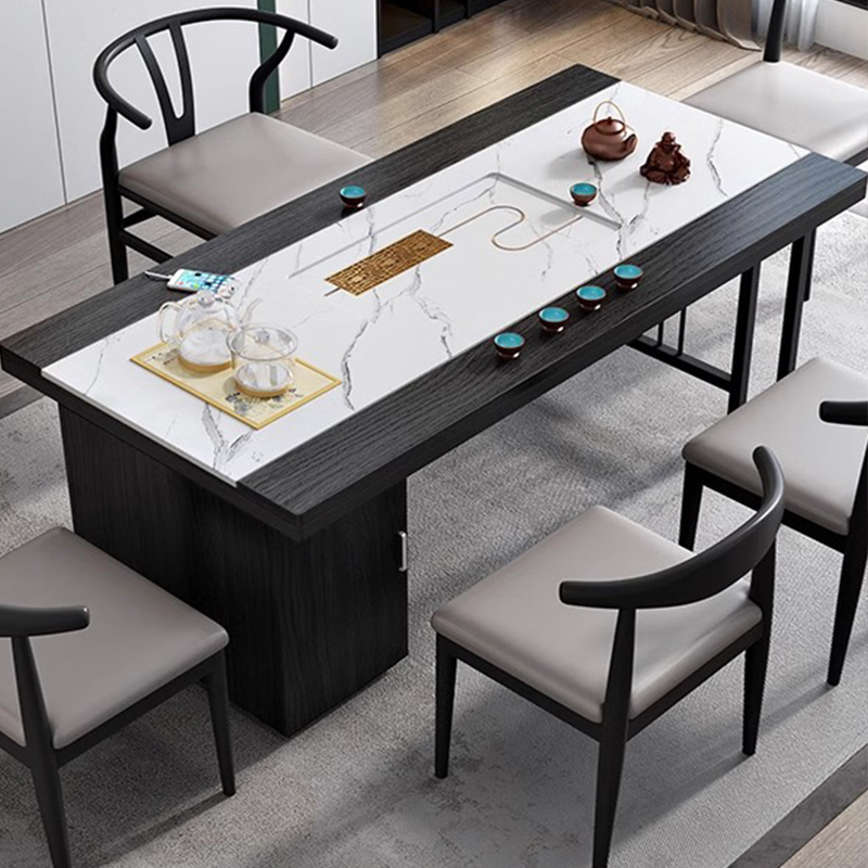 新中式阳台茶桌椅组合办公室茶桌