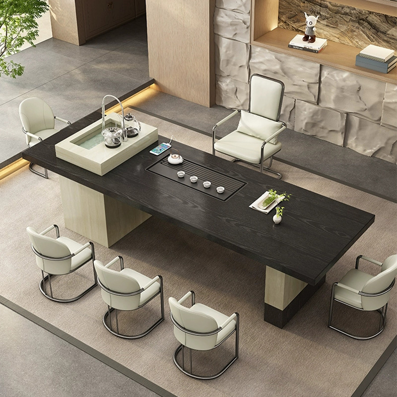 新款岩板茶桌高端轻奢现代简约