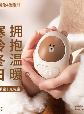 暖手宝2025新款充电二合一usb充电式暖手器萌宠迷你发热暖手宝
