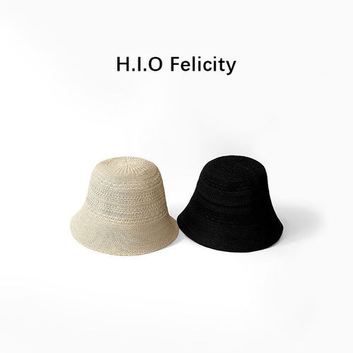 【邢康莉甄选】HIO Felicity 「镂空立体编织」渔夫帽BZ52017