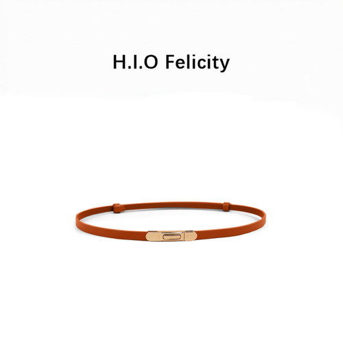 【邢康莉甄选】HIO Felicity 腰带女牛皮腰细款女士皮带PD67080