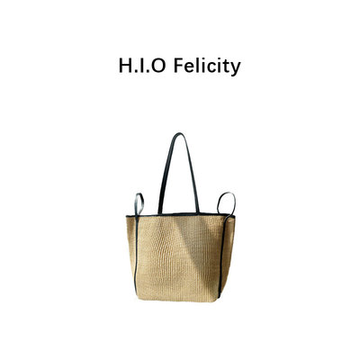 HIO Felicity 草编大容量托特包海边度假BB50096