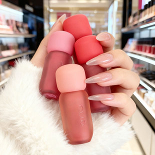 clio雾面哑光唇釉丝绒水润唇釉滋润丝滑裸色素颜灰粉色口红无花果