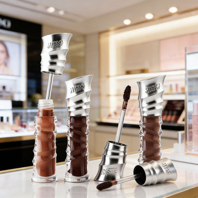 RISKY镜面水光唇釉裸色显色自然