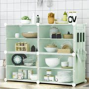 kệ bếp đẹp Giá lưu trữ rau giá bếp nhiều tầng tiết kiệm không gian vật tư - Trang chủ kệ đựng gia vị dán tường