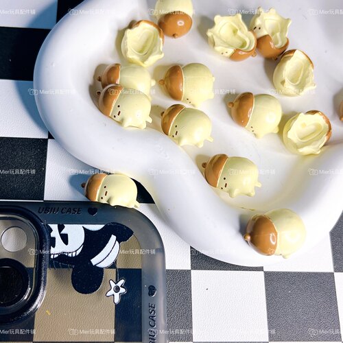 日单散货角落生物小公仔圆滚滚DIY滴胶奶油胶笔刀手机壳配件公仔