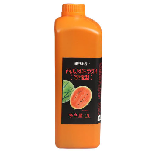 博多 西瓜果汁2L浓缩果汁浓浆原浆
