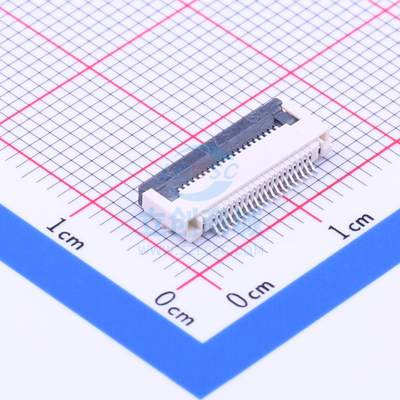 AFC01-S20FCC-00 FFC/FPC连接器 0.5mm P数:20 翻盖式 下接