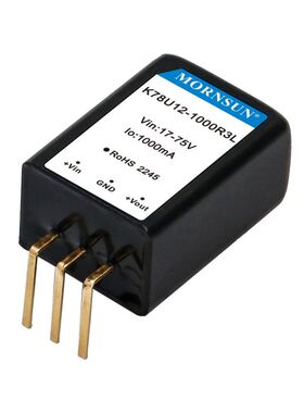 K78U03-1000R3L/K78U05/K78UX6/K78U09/K78U12/K78U15金升阳 弯脚