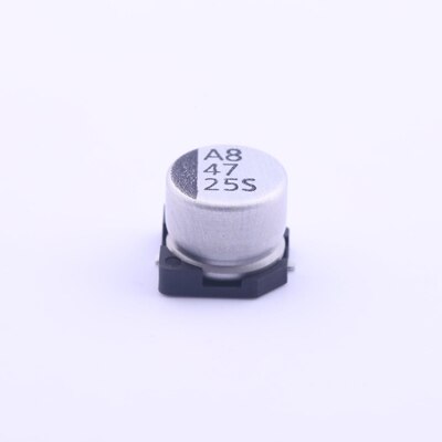 VES470M1ETR-0605 (47uF ±20% 25V) 贴片型铝电解电容