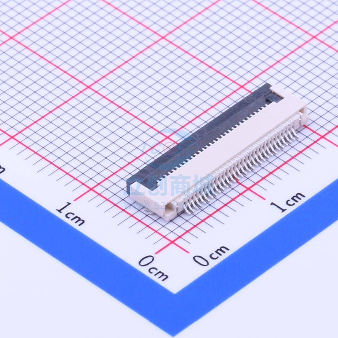 AFC01-S30FCC-00 FFC/FPC连接器 0.5mm P数:30 翻盖式 下接 电子元器件市场 连接器 原图主图