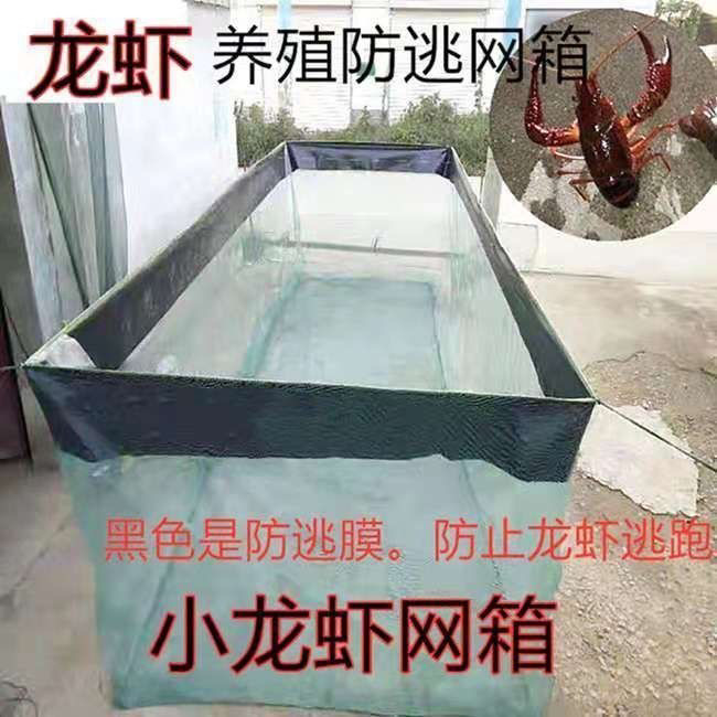 龙虾养殖防逃网箱加厚加密