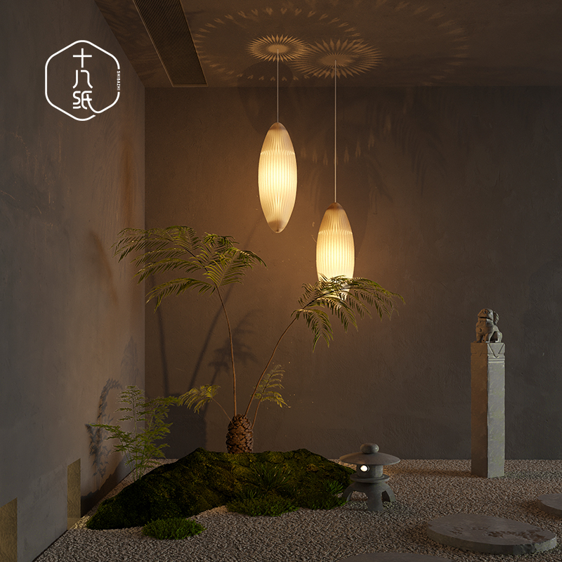 十八纸灯具客厅卧室吊顶展会店铺