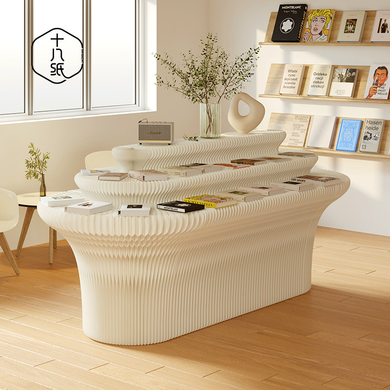 十八纸置物架折叠展台多层装饰展示架陈列展架创意展览台艺术展会,商业/办公家具,展示柜/陈列柜/展示架/货柜,淘宝优惠券,粉丝福利购,淘宝优惠卷