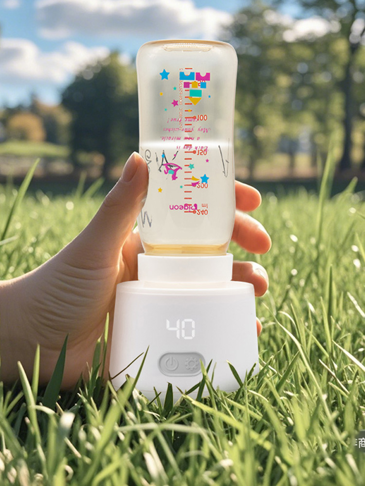 鲸之爱便携温奶器自动恒温母乳快速热奶婴儿外出母乳热奶无线设计