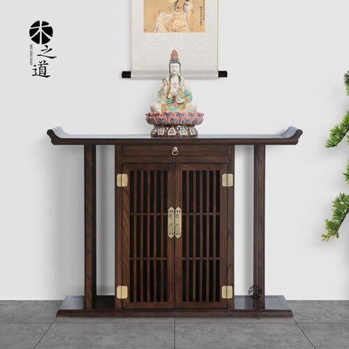 佛龛立柜供奉桌关公财神菩萨神台