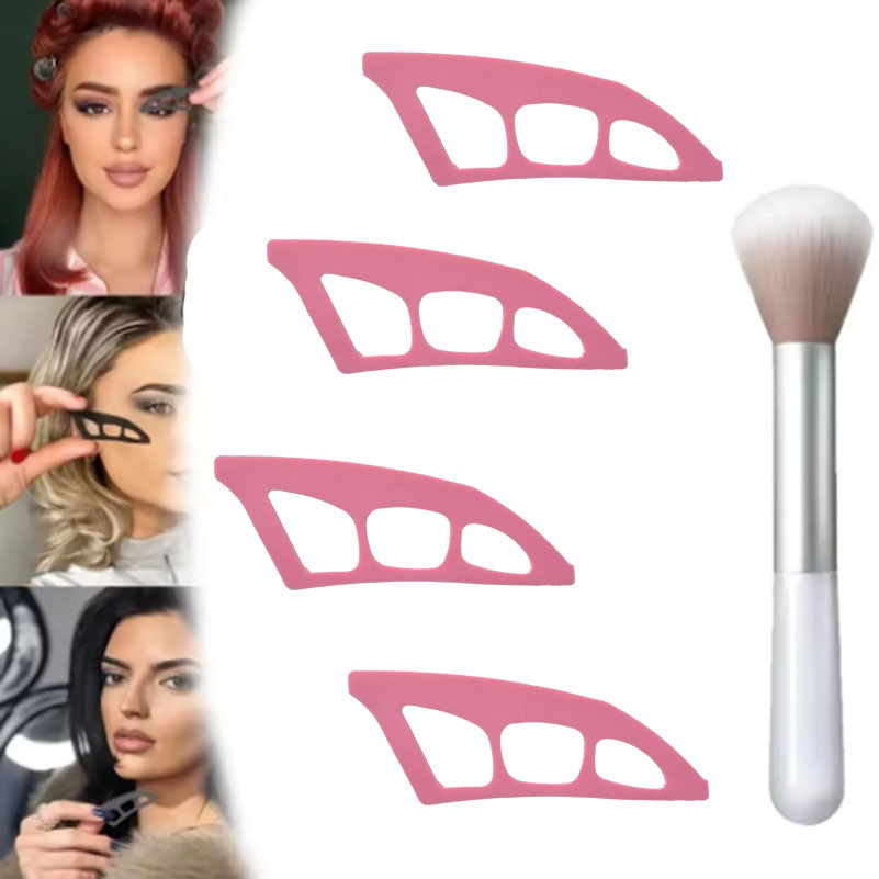 新手眼影化妆工具眼妆辅助器美妆硅胶工具eyetour eyeshadow tool