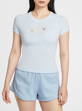 耐克Nike Chill Knit女子修身版型图案T恤HF9723