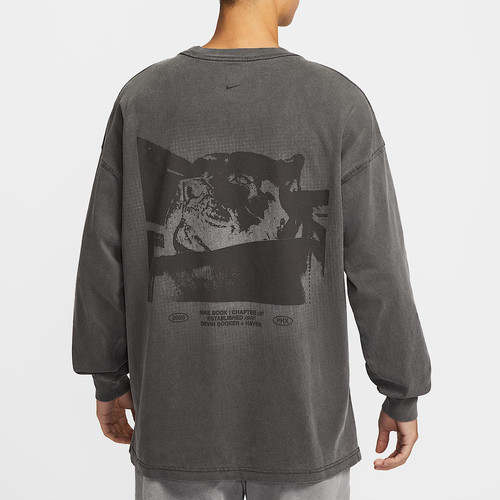 Nike/耐克BookNike 德文布克男子长袖篮球T恤IH5086