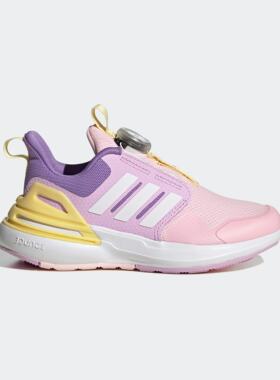 阿迪达斯RapidaSport旋转按钮轻便回弹运动童鞋