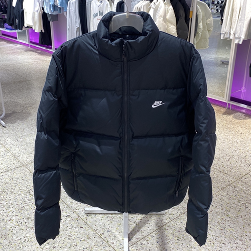 NIKE耐克 Therma-FIT男子立领短款保暖休闲夹克羽绒服FZ5029