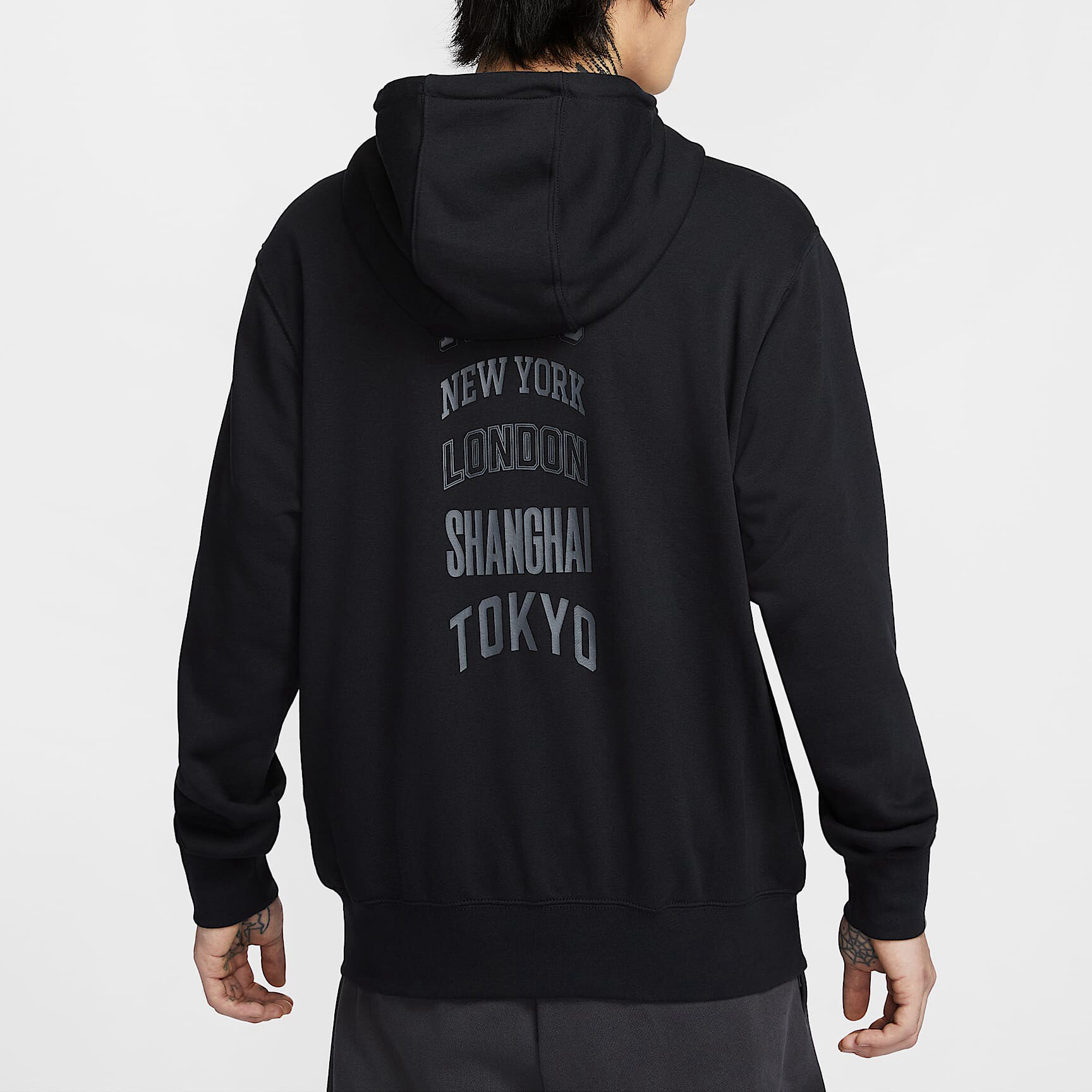 耐克Nike Club男子全长拉链开襟法式毛圈连帽衫IB5469