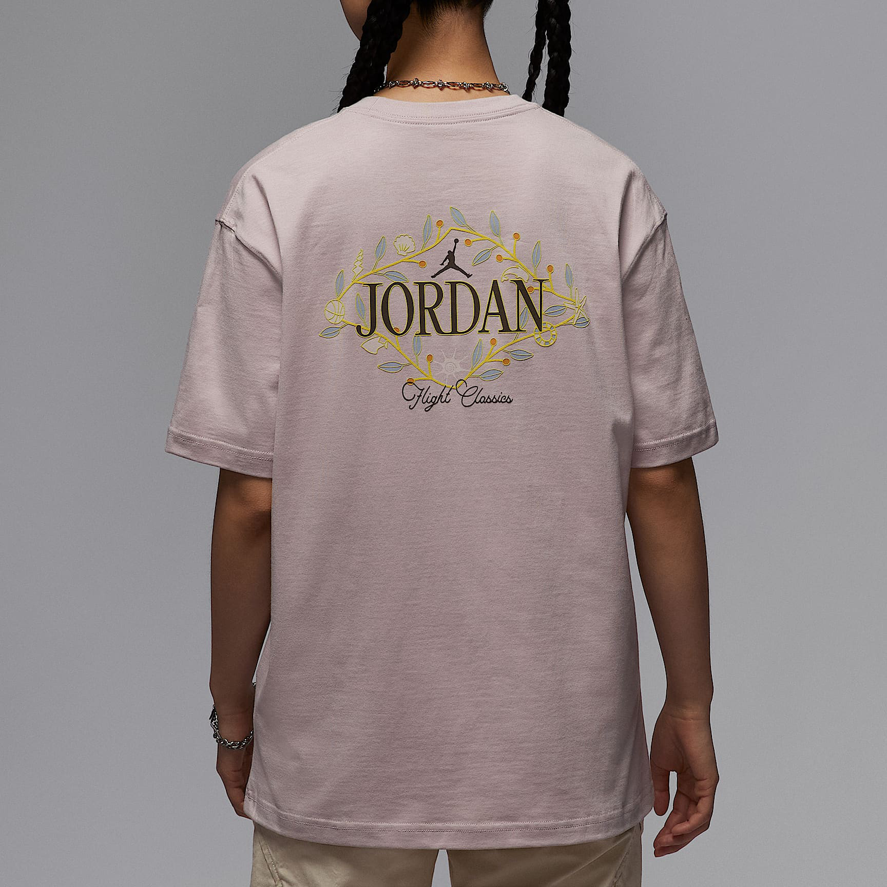 耐克乔丹Jordan女子 Oversize 风图案T恤IF0380