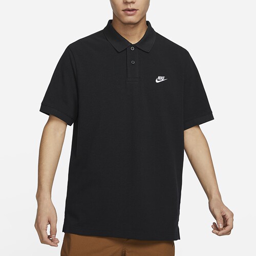 耐克Nike Club男子宽松版型短袖翻领T恤FN3895
