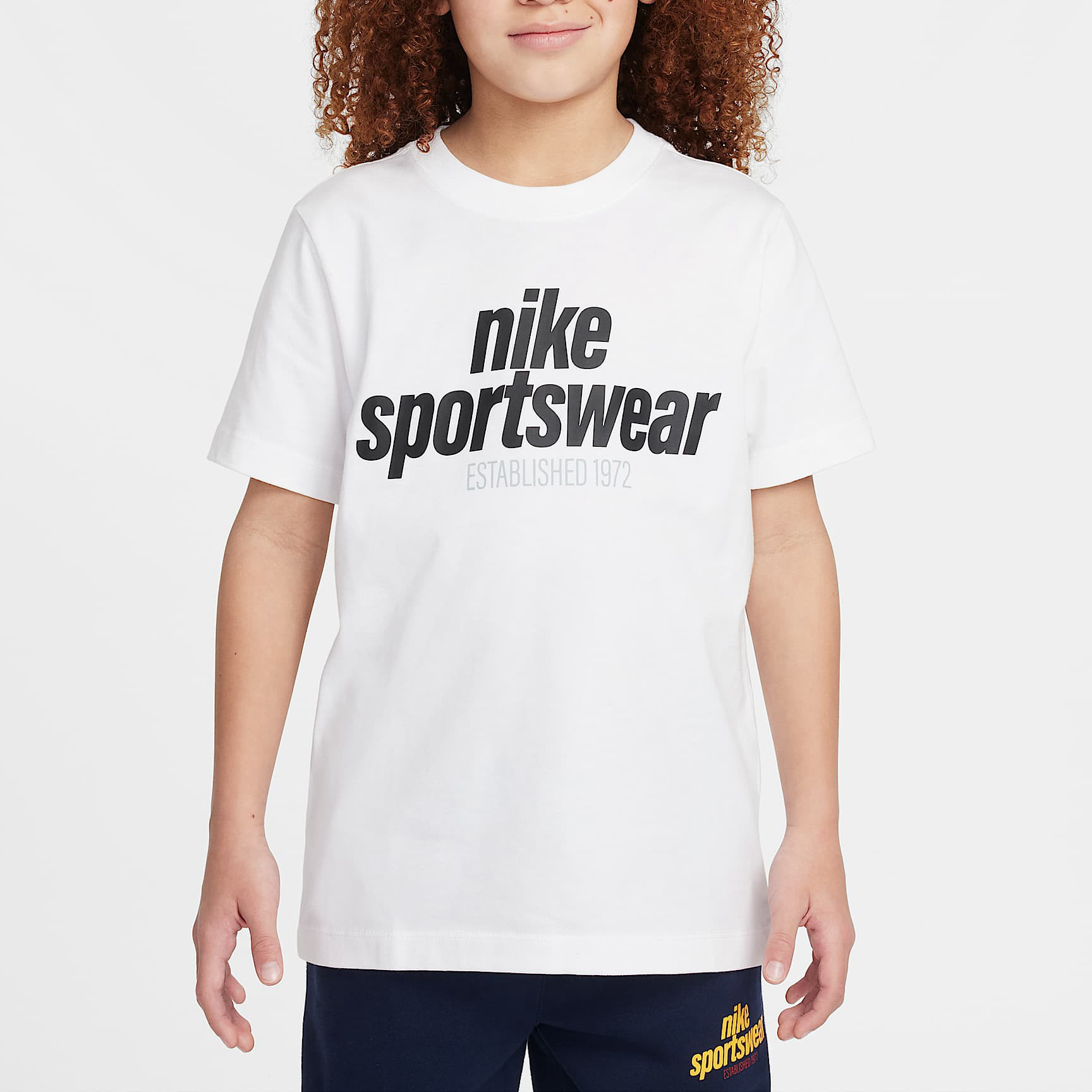 耐克Nike Sportswear复古学院风大童T恤HM5664