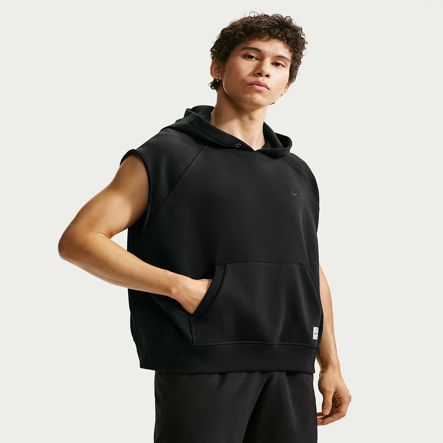 Nike/耐克N.A.C.Dri-FIT 男子速干针织无袖训练连帽衫IF2796