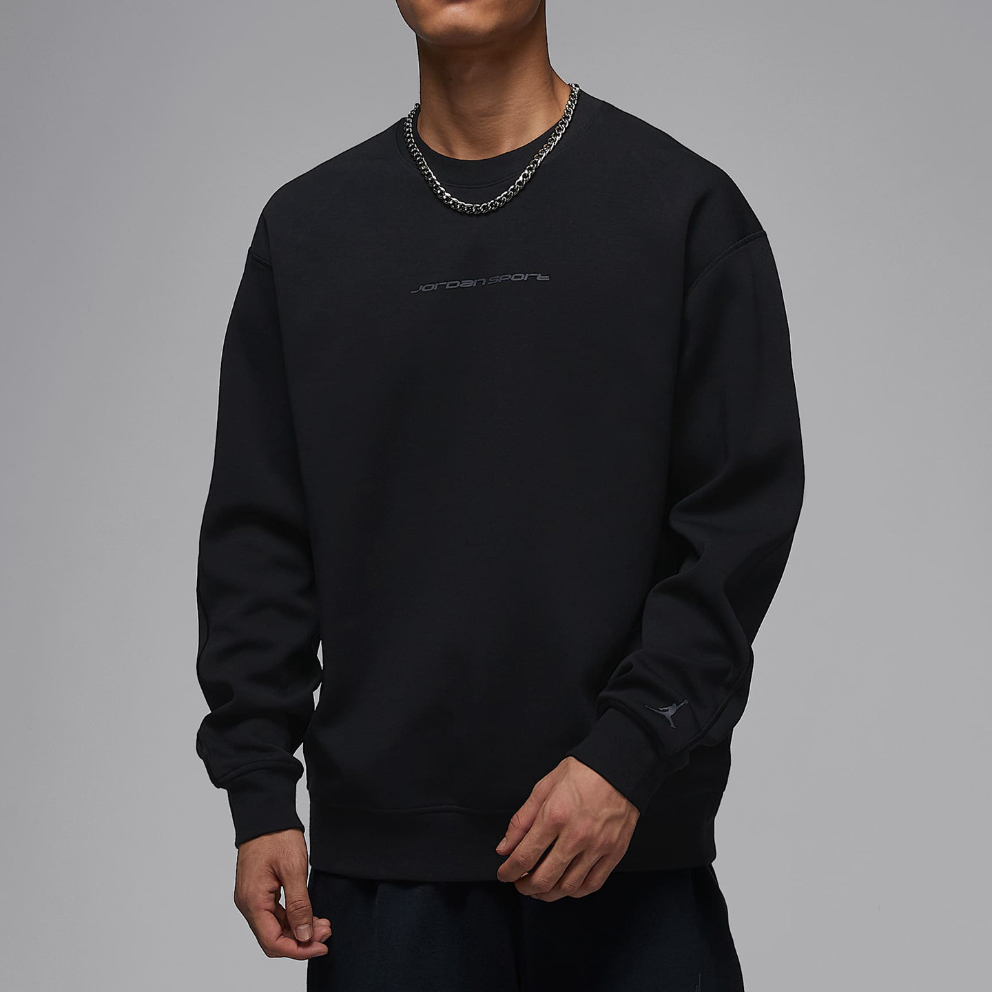 耐克乔丹Jordan Sport Hoop FleeceDri-FIT 男速干针织圆领运动衫