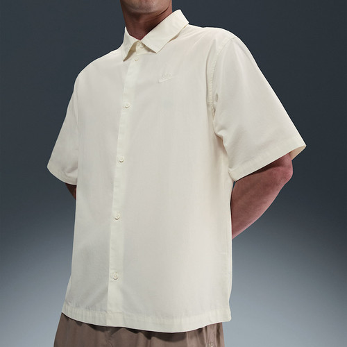 耐克Nike Club男子短袖纽扣衬衫HJ2030