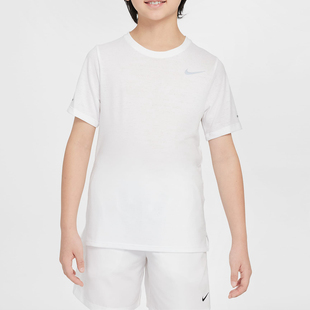 耐克  Miler大童（男孩）透气速干短袖训练上衣DD3055