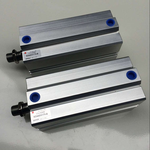 SDA薄型非标长行程薄型SDA80X170-B外牙气缸自动化设备配件直销