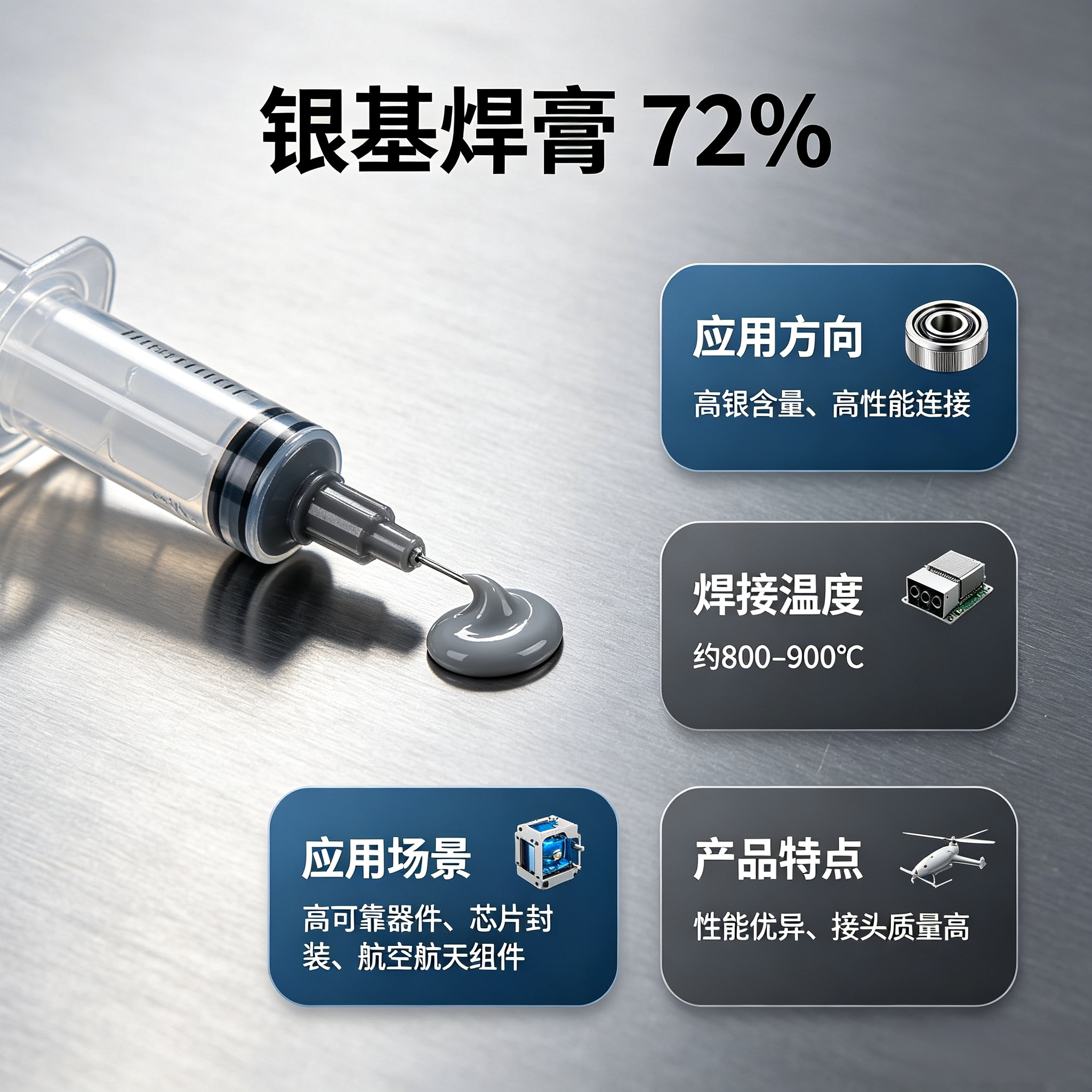 银基钎料 膏状银焊膏焊料GAg30CuB5%15%25%30%45%60%72%