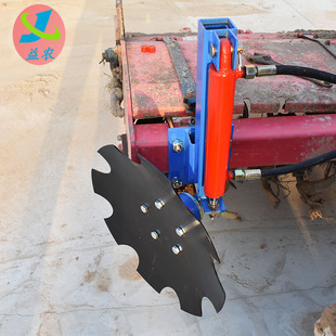 旋耕机加装液压调节圆盘起垄犁扶背犁打埂器液压扶梗器起垄器耙片