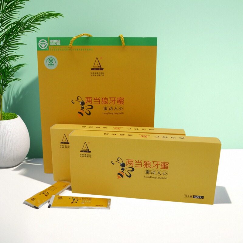 新货陇南两当狼牙蜜独立小包1040g包邮甘肃特产便携无添加纯蜂蜜