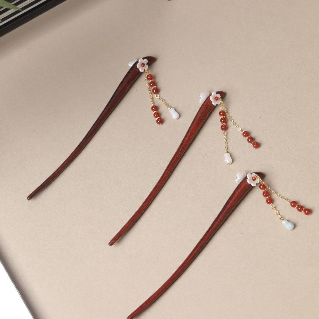 DIY古风步摇簪子新中式头饰木簪发簪汉服旗袍头饰发饰批发,饰品/流行首饰/时尚饰品新,发饰,淘宝优惠券,粉丝福利购,淘宝优惠卷