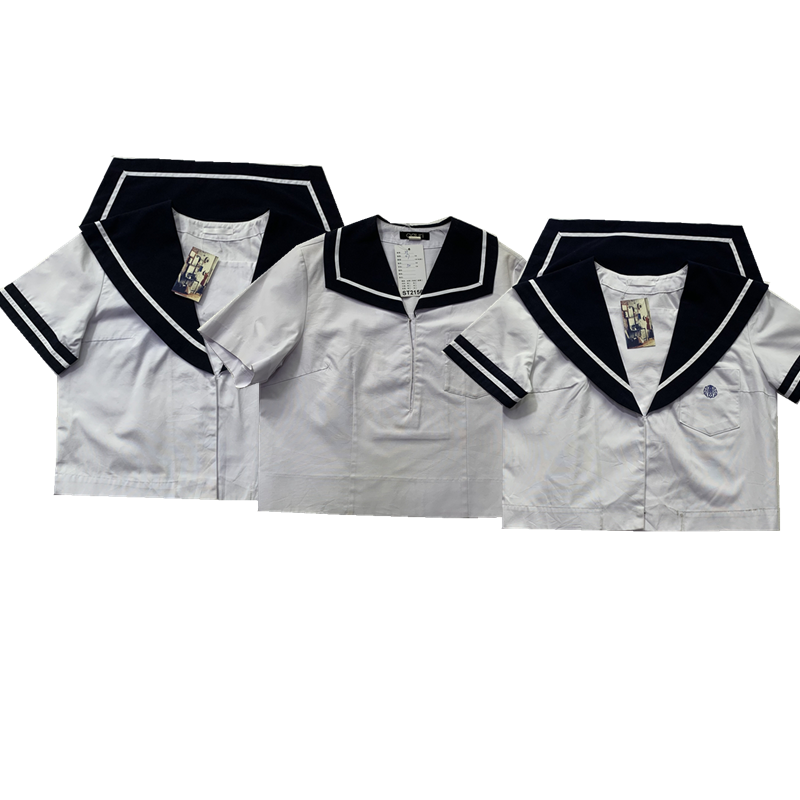 古着中古日本学院风JK制服日制学生西装日系短袖水手服夏季